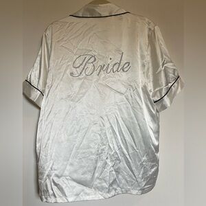 Bride Matching Silk PJ Set